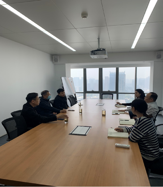 長安財通與西安國際醫(yī)學投資股份有限公司開展業(yè)務交流